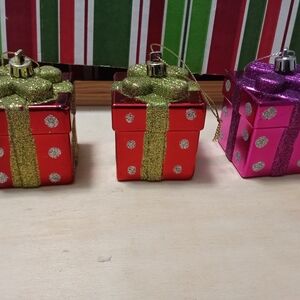 Colorful Gift Box Ornaments